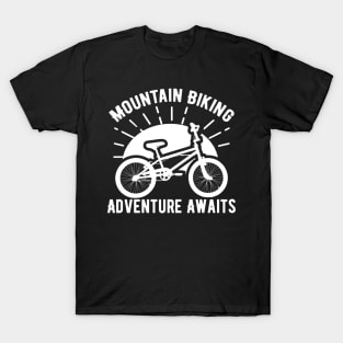 Vintage Mountain Bike Cyclist T-Shirt